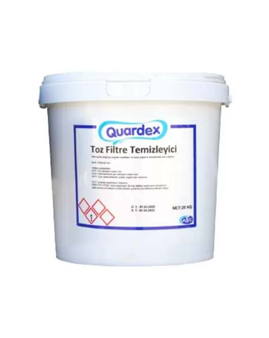 Quardex Filtre Temizleyici (Toz) 25 KG